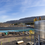Teck’s Fording River South Water Treatment Facility, which has the capacity to treat up to 20 million litres of water per day.