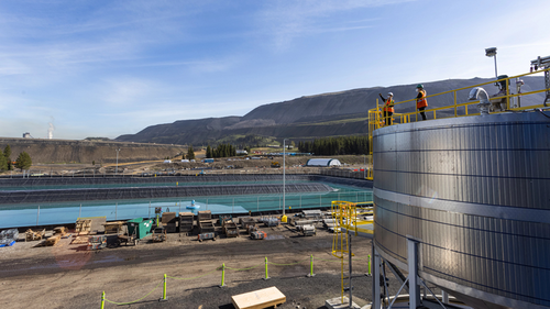 Teck’s Fording River South Water Treatment Facility, which has the capacity to treat up to 20 million litres of water per day.